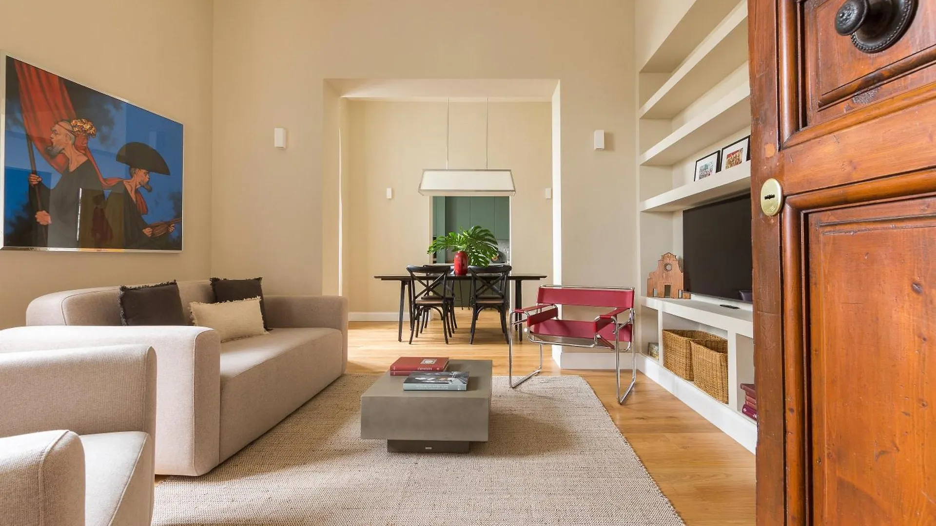 Lungarno Marvelous Apartment With Private Parking Florence Italy